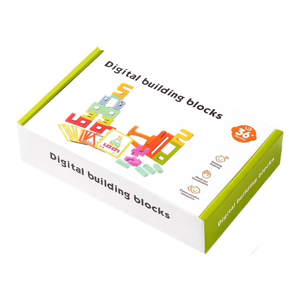 Number Building Block, Number Mazes, Educational Board Games, Wooden Educational Toys,Enhance Logical Thinking, Suitable Gifts For Children!