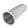 304 Stainless Steel Cold Brew Coffee Filter Cone Mesh with White Rubber Circle Coffee Brew Infuser