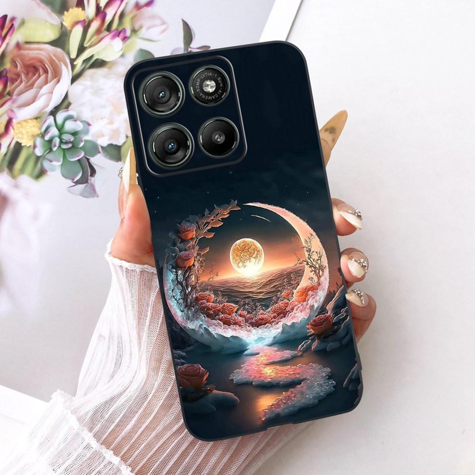 Per Moto G57 Power 5G Custodia Cover Moda Farfalla Gatto Carino Fresco Dipinto Morbido Funda Per Motorola Moto G57 Power 5G Cover del Telefono