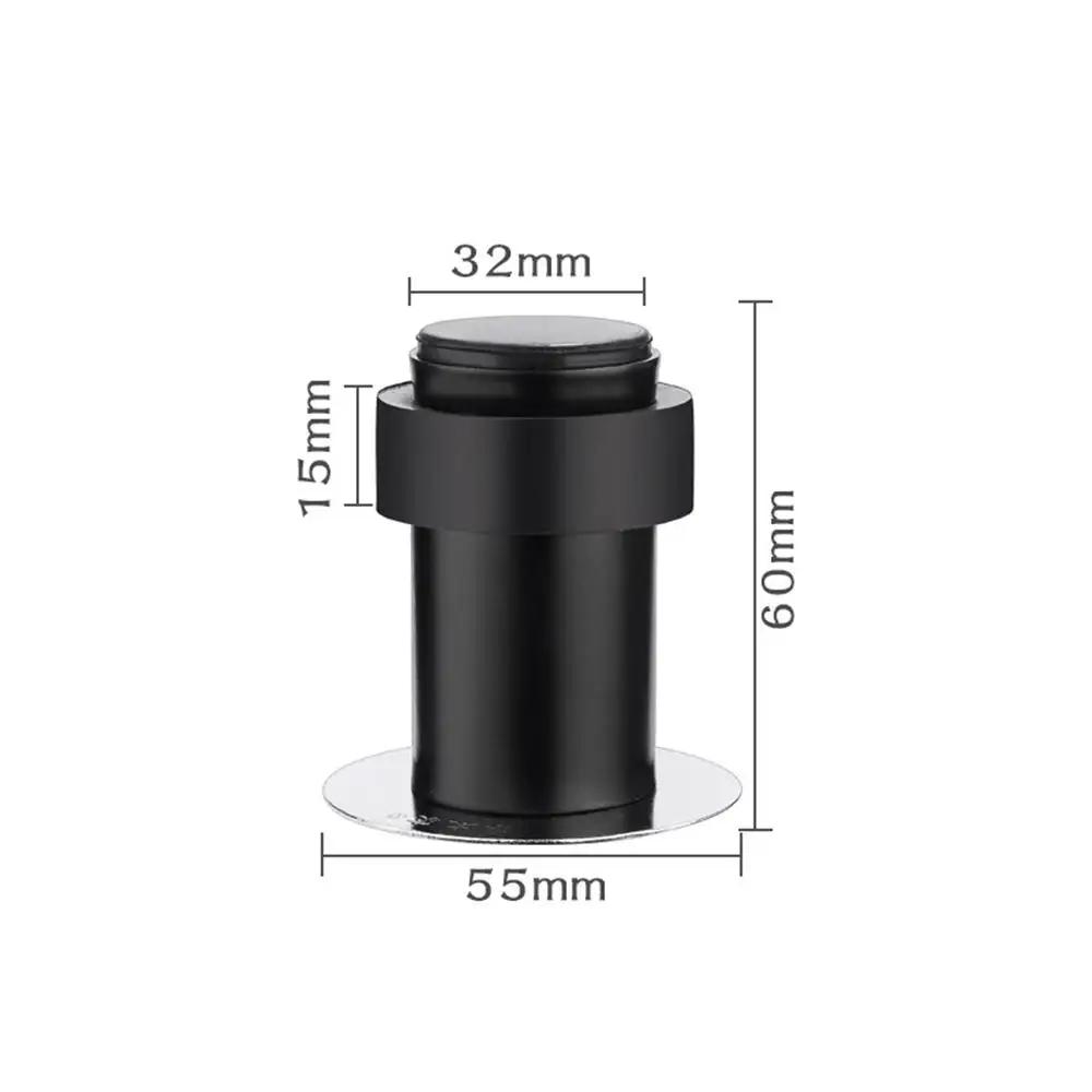 

Дверной упор из нержавеющей стали, защитная накладка для двери, защита от столкновений, самоклеящиеся цилиндрические дверные упоры, настенная защита