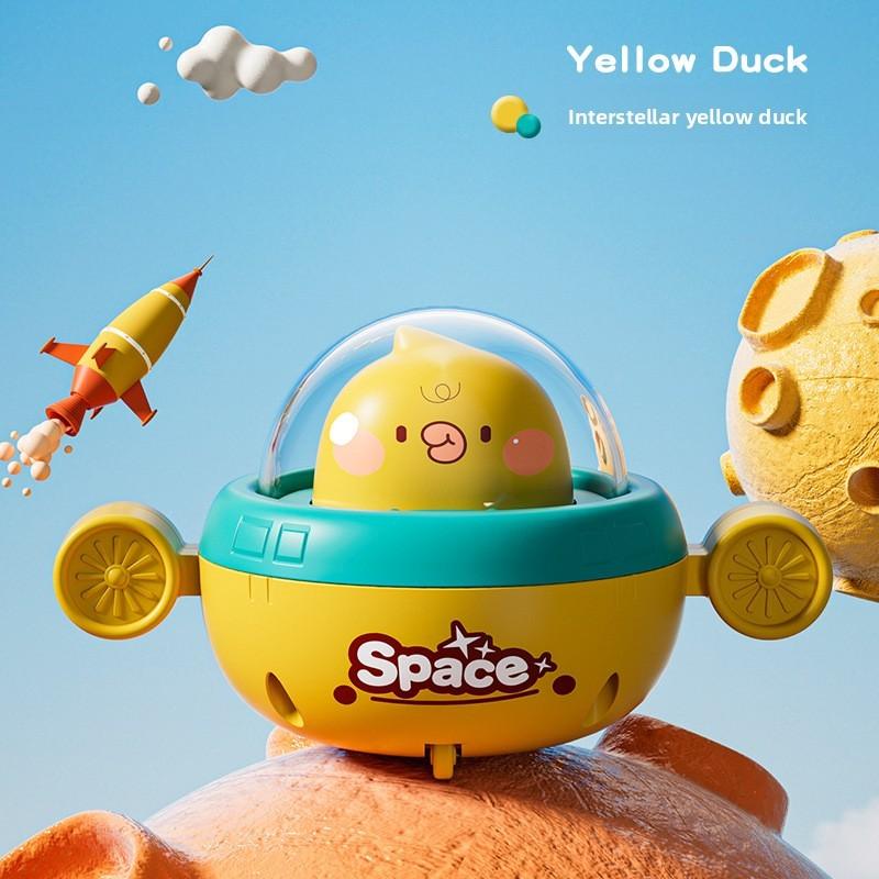 Interstellarer Bär Kinder-Trägheits-Druckauto-Spielzeug aus Kunststoff für Kleinkind-Entwicklung und interaktives Spielen