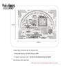Huijiang Multi-functional Geographic Coordinate Ruler