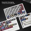 Pbt Doubleshot Keycaps, Colorful Japanese Anime Theme Keycaps Set for Mechanical