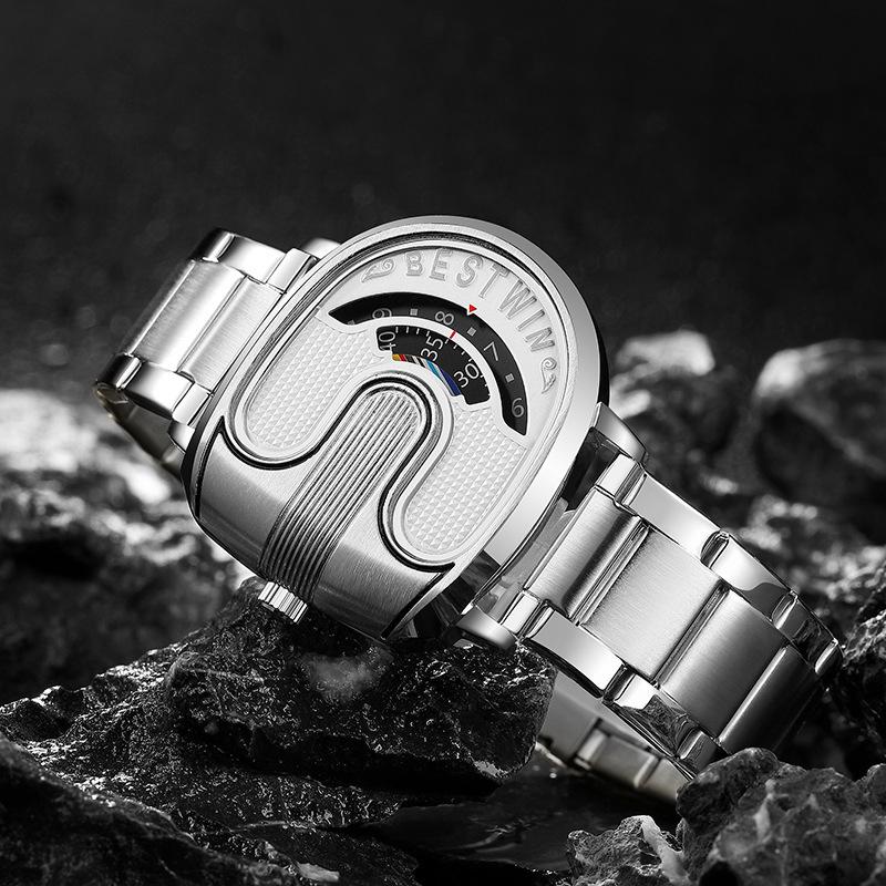 Doctorstone BESTWIN Men's Alloy Golden U-Shaped Fashion Watch