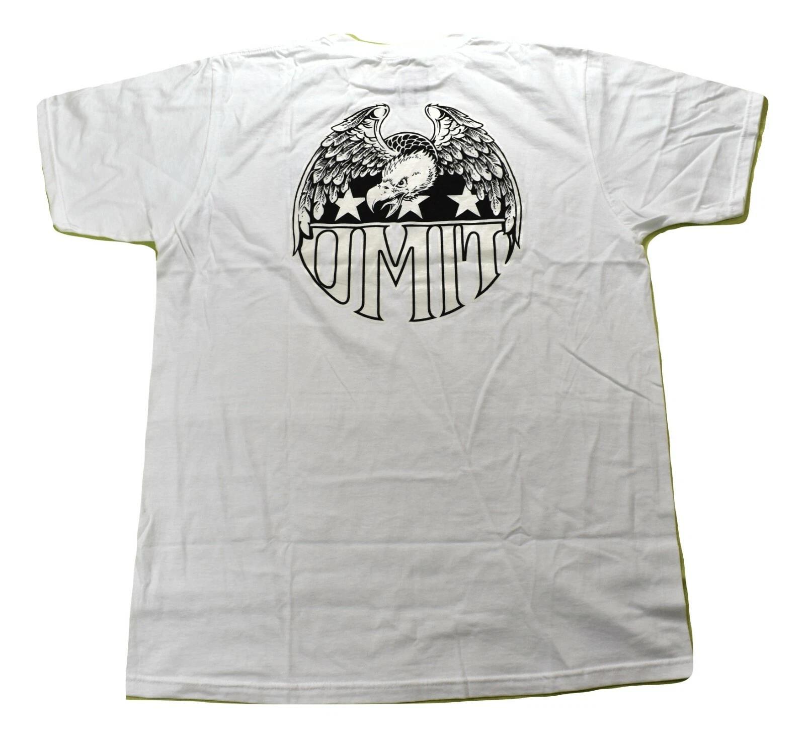 Omit Mens Stone Eagle American Freedom Tee Shirt New L S