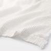 MUJI Waffle Weave Blanket, Single, 140 X 200 Cm, Off-White, 84739170