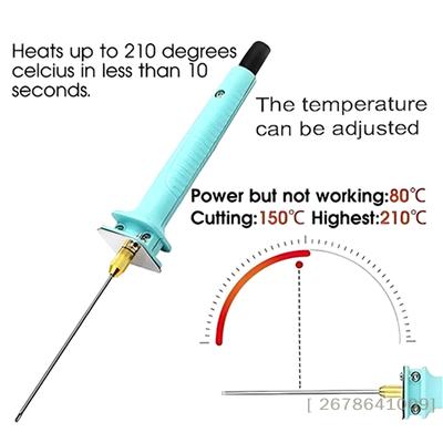 1Pc Constant Temperature Electric Hot Knife with US Standard 122 Power Adapter , Thermal Melting Cutter Model Making Cutting Pen
