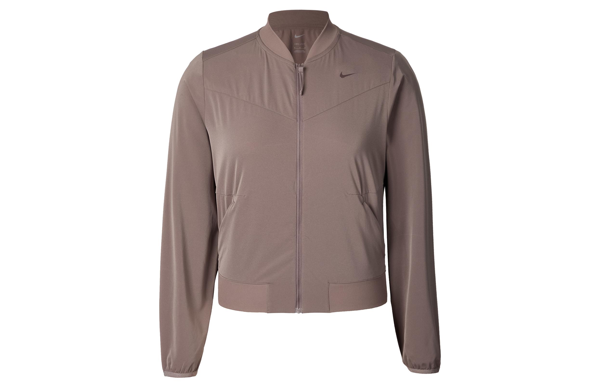 

Nike Jackets Women s Brown Stand Collar Moderate Pilot DV9452-291 L