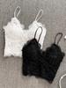 Tank Top Lace V-neck Crop Tops Women Summer Camis Backless Camisole Fashion Casual Tube Female Sleeveless