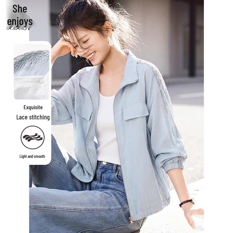 Women s Casual Stand-Collar Jacket L