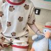 Ice Silk Baby Summer Pajamas - Short-Sleeved and Loose Fit for Boys and Girls