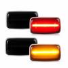 4X LED Side Marker Lights For 2015- GMC Sierra Chevy Silverado 2500HD 3500HD