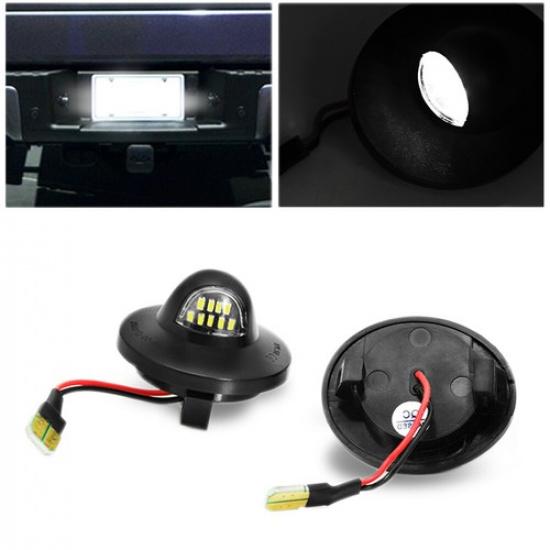 2x LED License Number Plate Lights White Lamps For Ford F150 F250 F350 Explorer