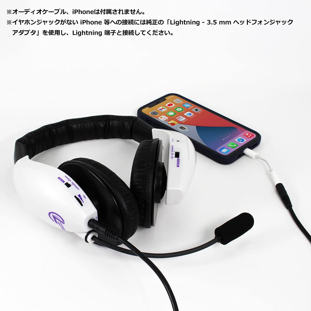 Joka Kogyo Kiokman Made In Language Learning Hear Your Own Headphones with 7, Japan, Closed-Back Headset, Device, Voice, Microphone, SH-9501