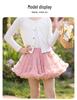 Upgraded Fluffy Layered Tutu Skirt for Girls' Performances