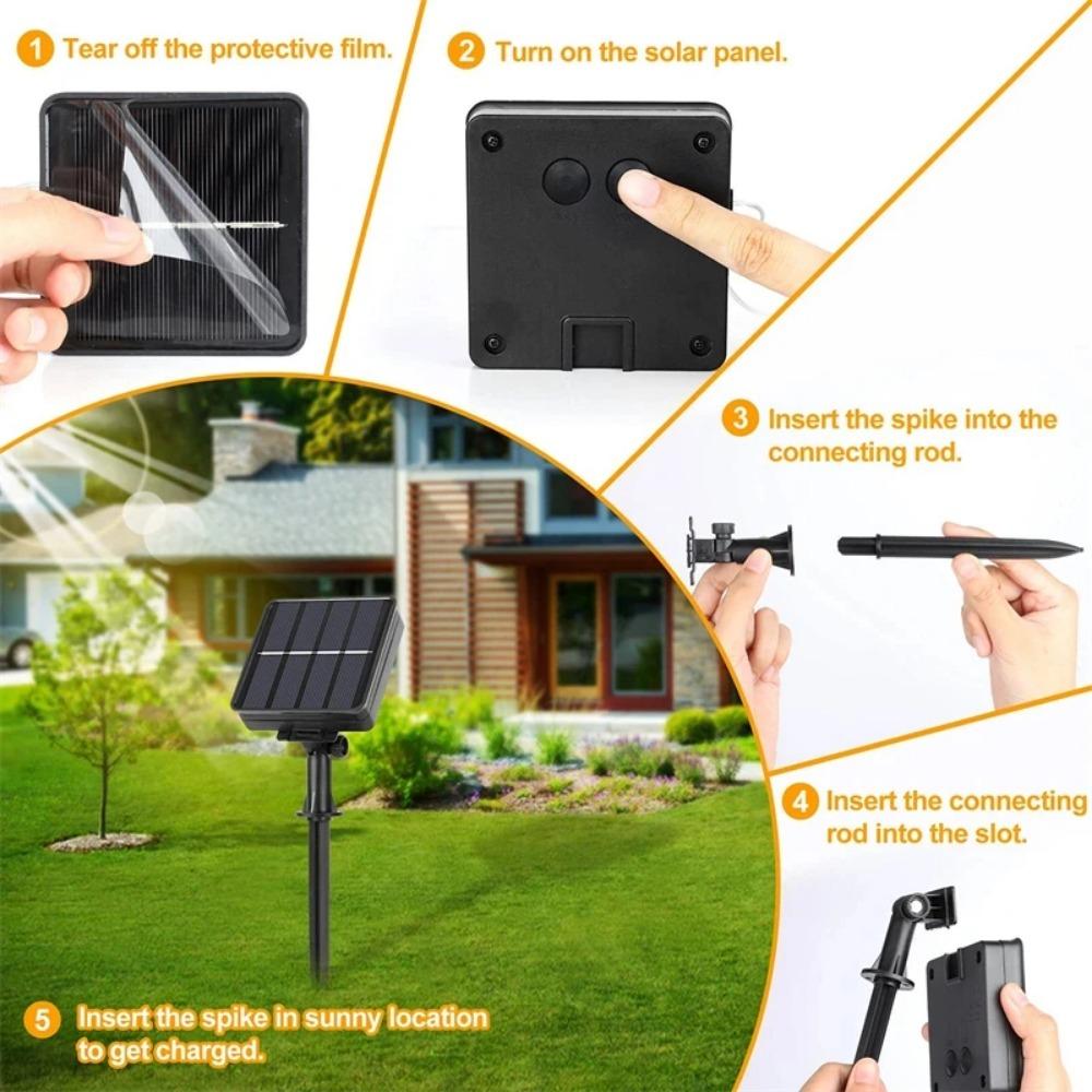 30m/20/10/5m Solar Waterproof Led Light Strip Outdoor Festoon Lamp Garden Fairy Garland String Christmas Decor Atmosphere Light