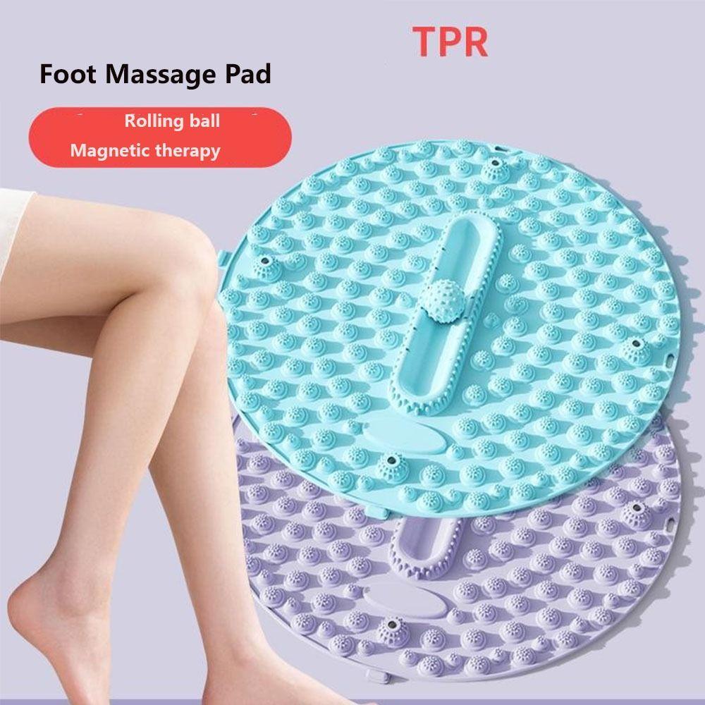 Round Foot Massage Pad Muscle Relaxation Finger Pressure Board Walking Toe Plate  Outdoor Game