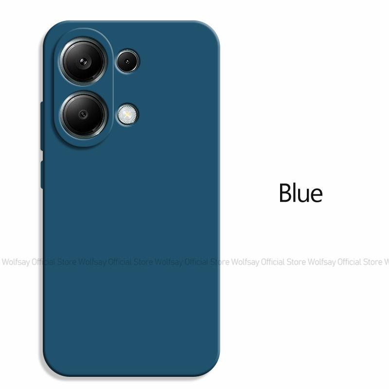 Für Xiaomi Redmi Note 13 Pro 4G Hülle Xiaomi Redmi Note 13 Pro Plus 5G Hülle Original TPU Stoßfeste Flüssigsilikon-Telefonhülle