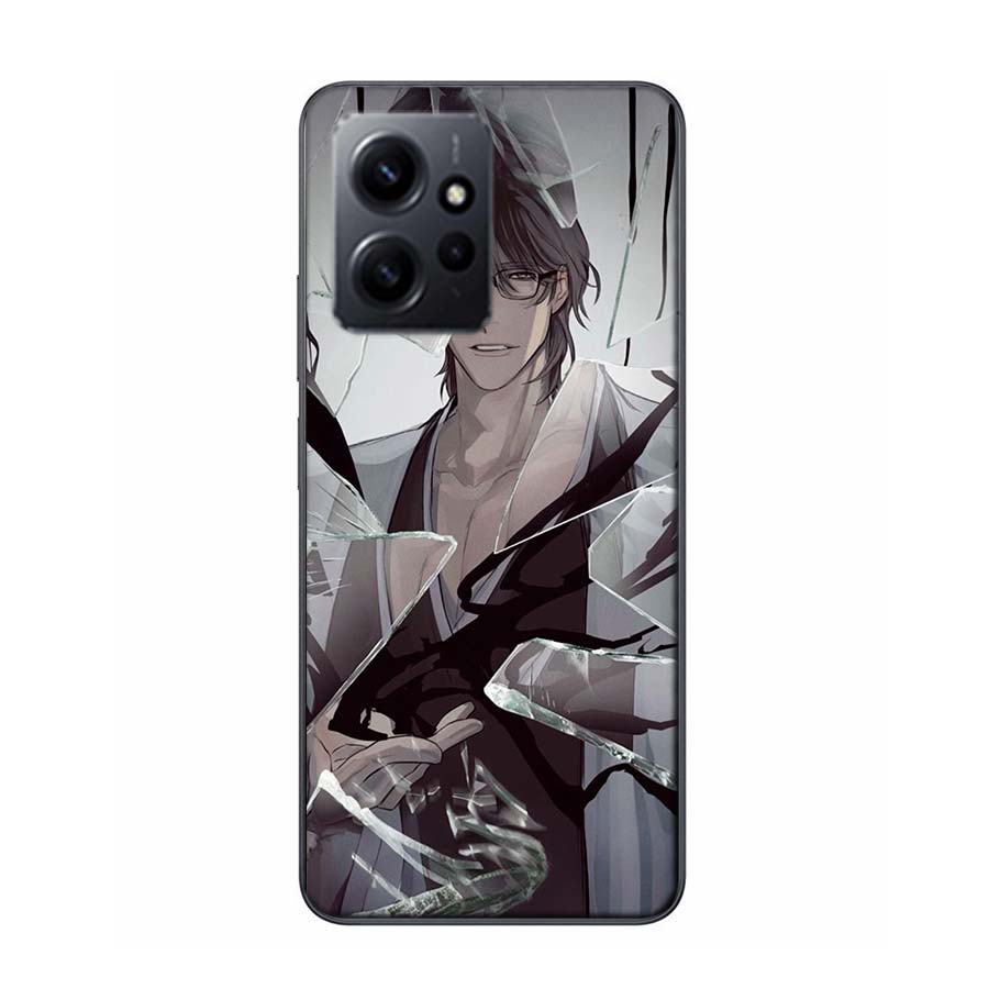 Bleach Aizen Sousuke Phone Case For Redmi 12 13C 12C 15C 9 10 10C Note 13 Pro Plus 14 15 Pro 9T 9C 9A TPU Soft Cover Clear Cell