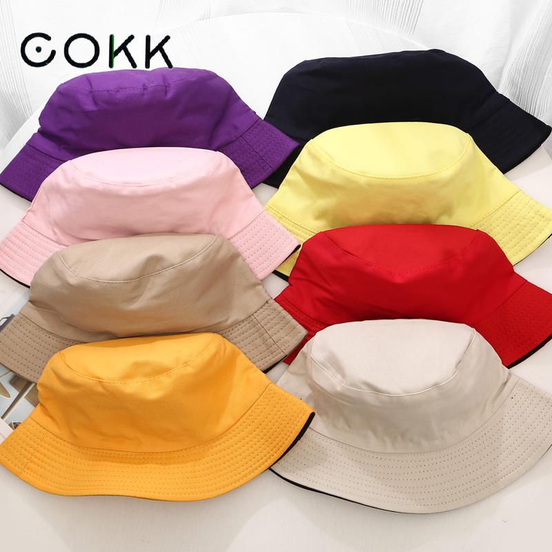 Foldable Bucket Hat Unisex Women Outdoor Sunscreen Cotton Fishing Hunting Cap Men Basin Chapeau Sun Protect Hats