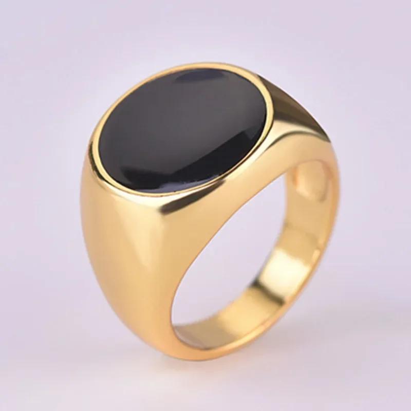 Biker Punk Style Rings for Men Width Signet Square Finger Fashion Brand Zircon Accessories Whole Sale