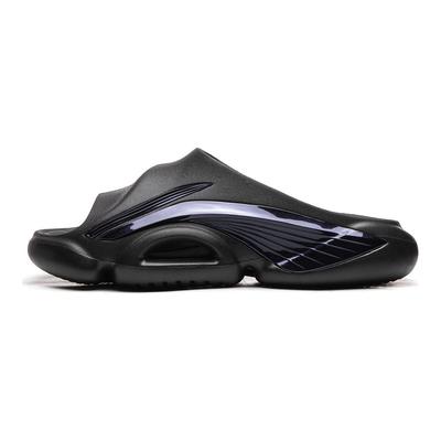 Li Ning Badfive Claquettes Décontractées Confortables Tendance Semelle Épaisse Augmentant la Taille Antidérapantes Résistantes à l'Usure Respirantes Légères Claquettes ABTW001-4