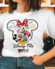 Disney T-Shirt Family Day Tour 2025 Family Summer Vacation Tops Oversized Kids Girls Clothes Men's T-Shirt Y2k Ladies Clothes