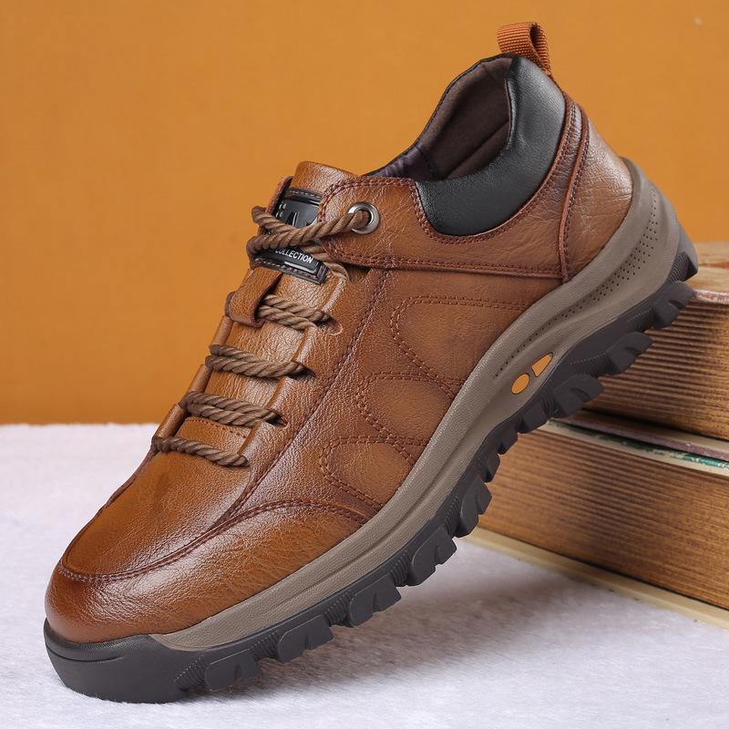 Модная мужская обувь из натуральной кожи — фото 4