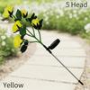 Solar Powered Outdoor Garden Decoration Waterproof Rose Flower Lawn Lights Festive Lighting