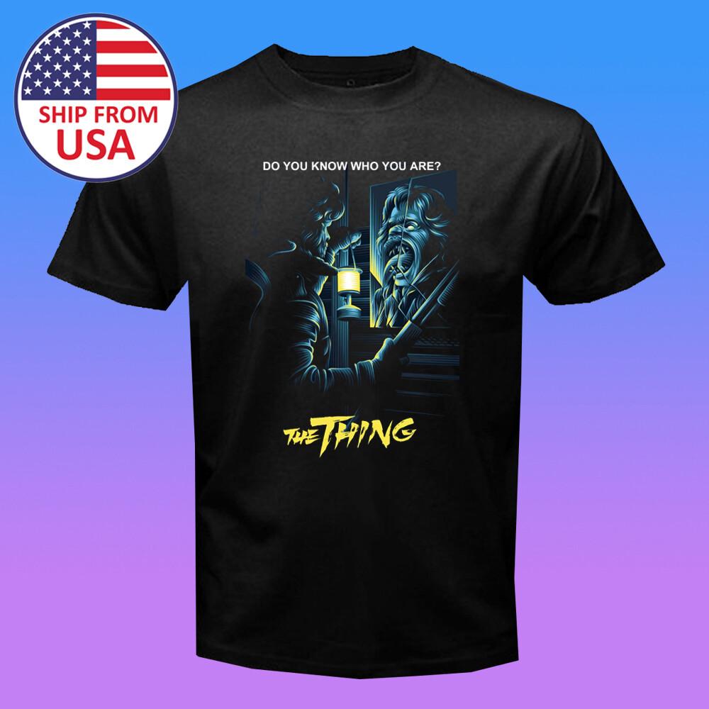 The Thing Movie Men s Black Size S-5XL S