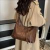 Casual Retro Large Capacity Bag, Commuting Single Shoulder Bag, Trendy Crossbody Bag