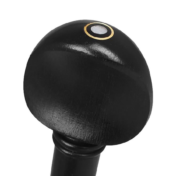 4Pcs Ebony Wood Viola Tuning Pegs Replacement Exquisite Tuners Machine Head for Musical Instruments Easy to Install