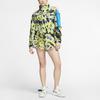 Off-White X Nike Lab Women's Tie Dye NRG "Keep Back" Jacket Volt Blue CK4808-702