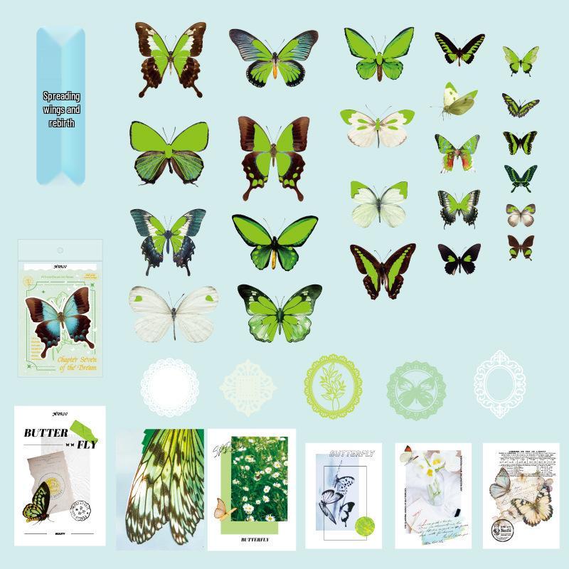 Mu Ran Dream Series: Luminous Theme DIY Craft Journal Pack (4 Types)
