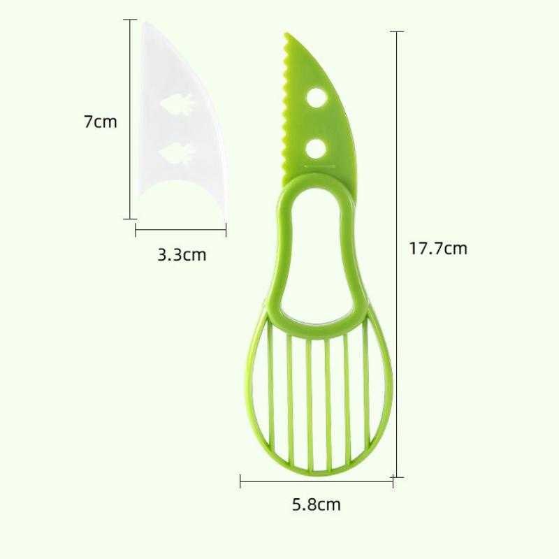 Multifunctional 3 In 1 Avocado Slicer, Outdoor Home Kitchen Camping Accessories Tools