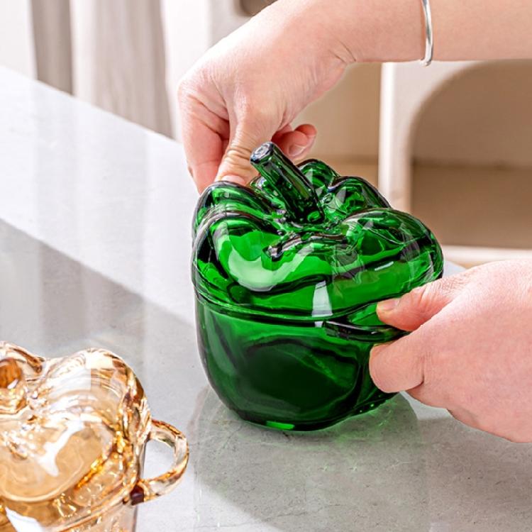 Beautiful Glass Snacks Tray Display Bowl With Protective Lid Cover For Dry Food And Display Festival Decoration