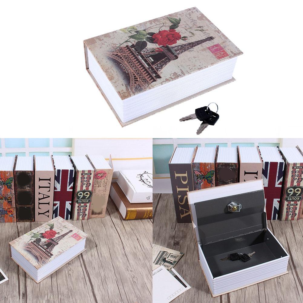Dictionary Book Secret Safe Security Box Money Cash Jewelry Lock Box (LOVE Type)