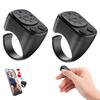 Bague de défilement Tiktok Télécommande Convient pour iPhone, iPad Anneau de retournement de page Bluetooth Rouleau, Obturateur de caméra et Vidéo courte