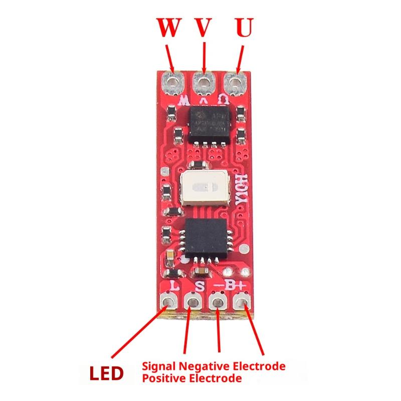 1Pcs Electric Regulator Drive 2S-3S Dc 7.4V-11.1V 8A Tiny Bldc Brushless Motor Driver Board For 1104 1106 1306 1407 1503 Motor