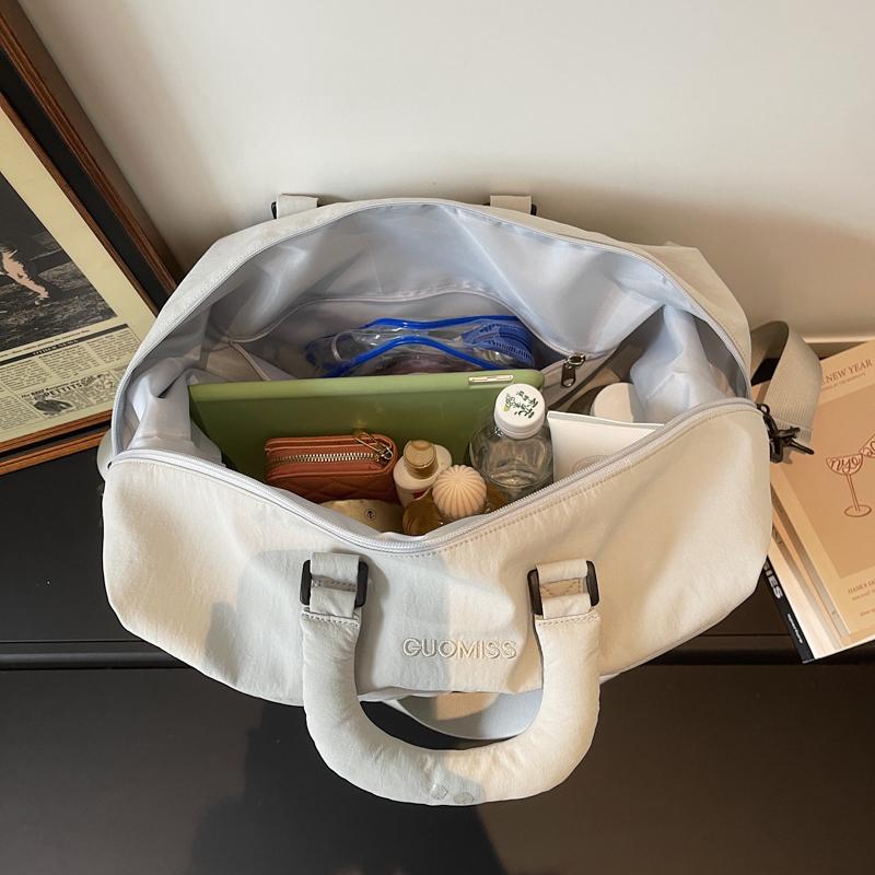 Gesteppte Reisetasche mit Tragegriff und verstellbarem Riemen Leichte Wochenendtasche für Reisen für Herren und Damen