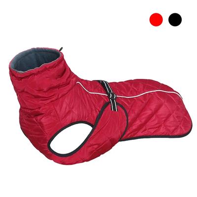 Chaqueta impermeable reflectante para exteriores para perros, chaleco de algodón cálido para invierno, ropa para perros grandes y medianos, labrador.
