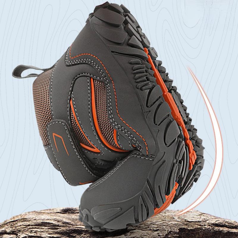 Atmungsaktive Wandersneaker Jungen Mädchen High-Top Outdoor Sportschuhe Rutschfest Kinder Freizeittrainer Camping Trekking Kletterschuhe