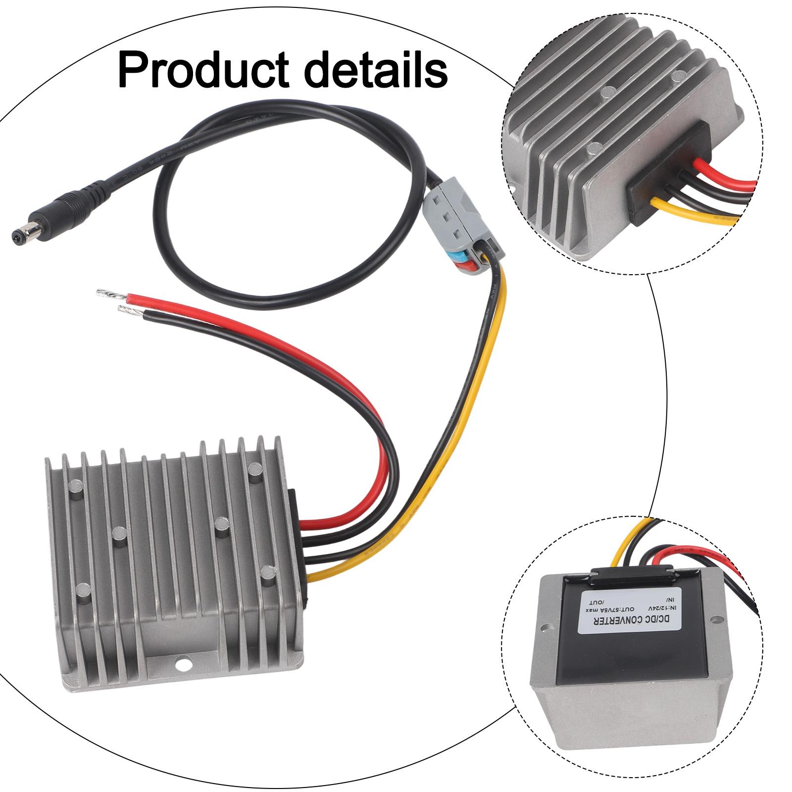 

DC-DC Power 12V To 57V Converter Outdoor Power Supply 5a Output Power Converter Storage Temperature -40 To 70 C China Mainland