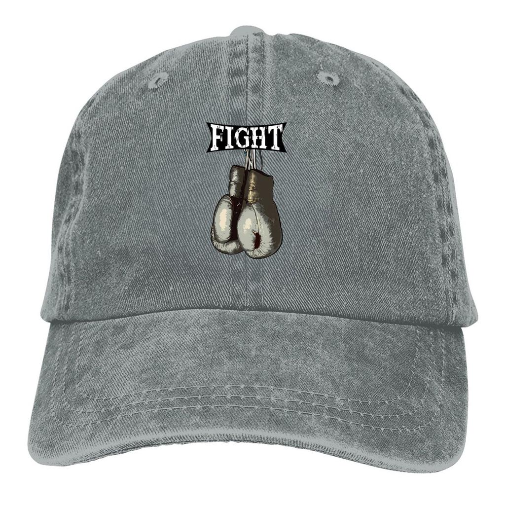 Vintage Boxing Gloves Fight Baseball Cap Unisex Hats Women Visor Protection Snapback Martial Arts Caps
