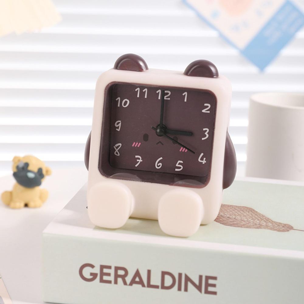 Anti-slip Cartoon Children's Alarm Clock Multi-functional Cell Phone Bracket  Desk Decor