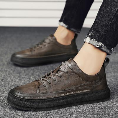 ModeEchtes Leder Herren Sneaker Lässige Herrenschuhe tenis Luxusschuhe Trainer Race Atmungsaktive Mode Slipper Laufschuhe