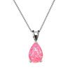 Wish Hot Sale Water Drop Opal Pendant Necklace Femininity Versatile Niche Jewelry