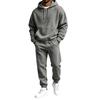 Herren Kapuzenpullover Sweatshirt Jogginghose Zweiteiliges Set