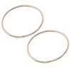 2PCS Handbag Handles Accessories Fine Workmanship Round Shape High Hardness Bag Handles