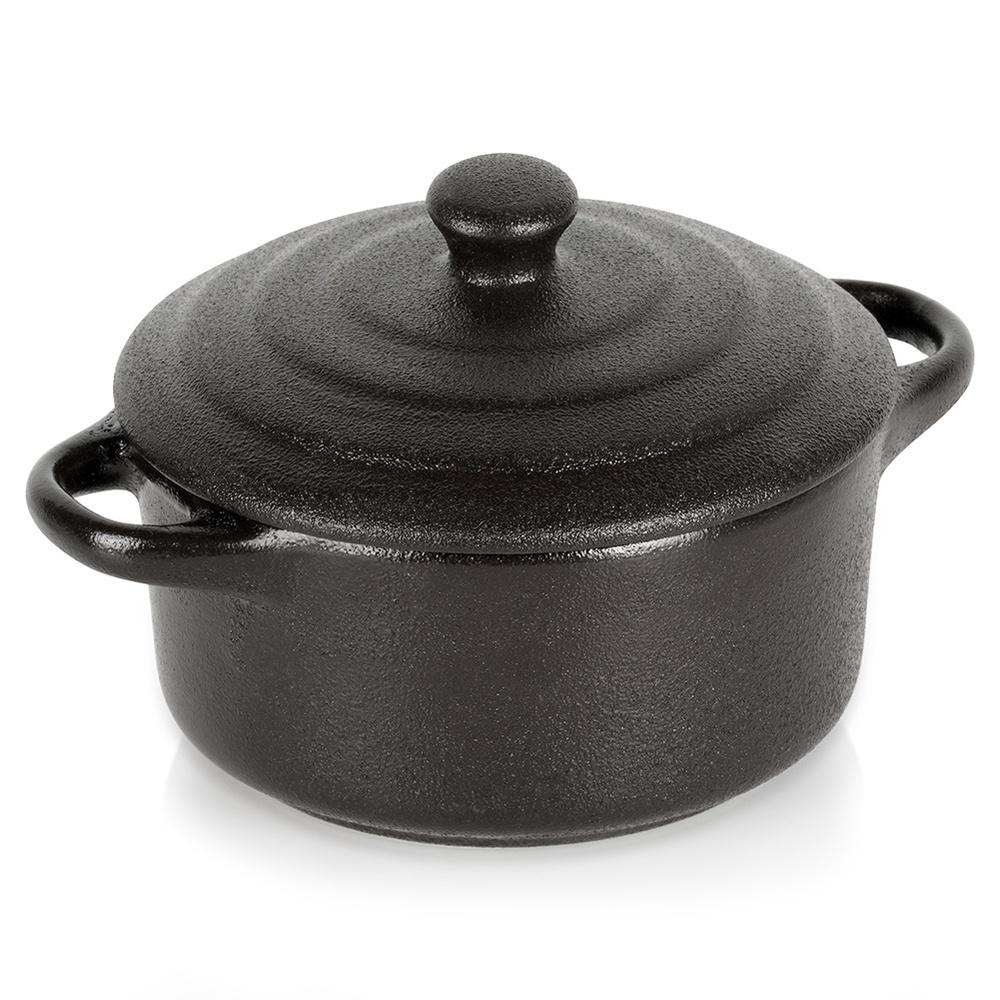Porcelain baking bowl with lid 150 ml